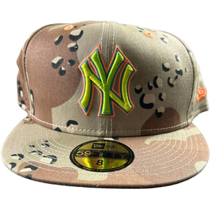 New Era 59Fifty New York Yankees‎ Desert Hat Size 8
